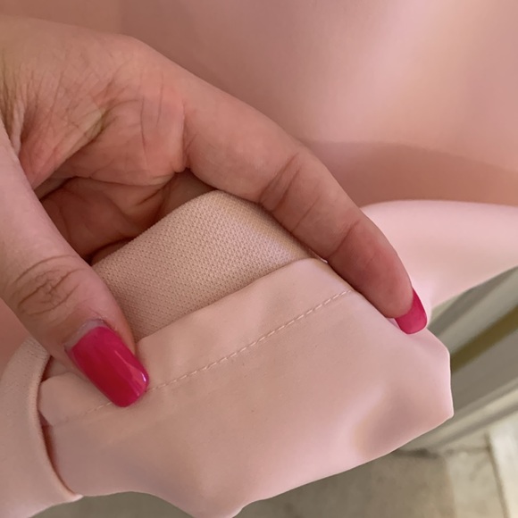 Pink Albert Nipon midi dress size 10 - Picture 3 of 4